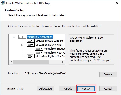 oracle virtualbox install windows 7 64 bit