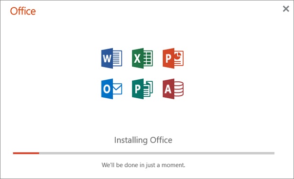 Microsoft Office 2021 ProPlus Online Installer 3.1.4 instaling