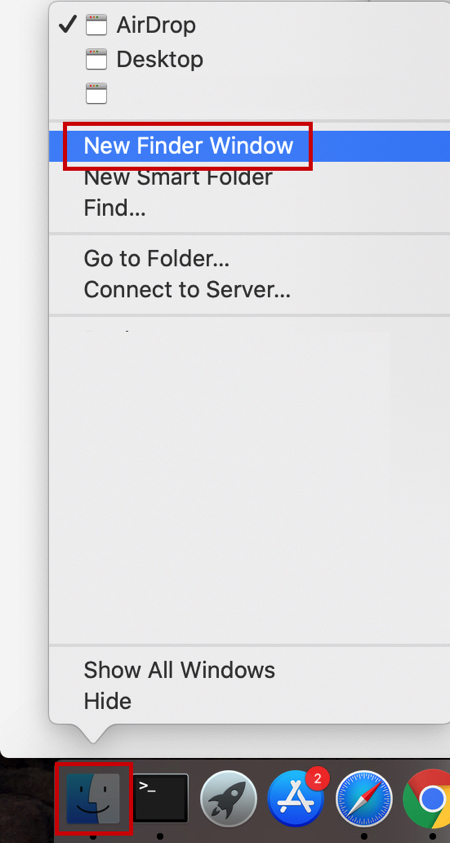how to create favorites in mac finder window