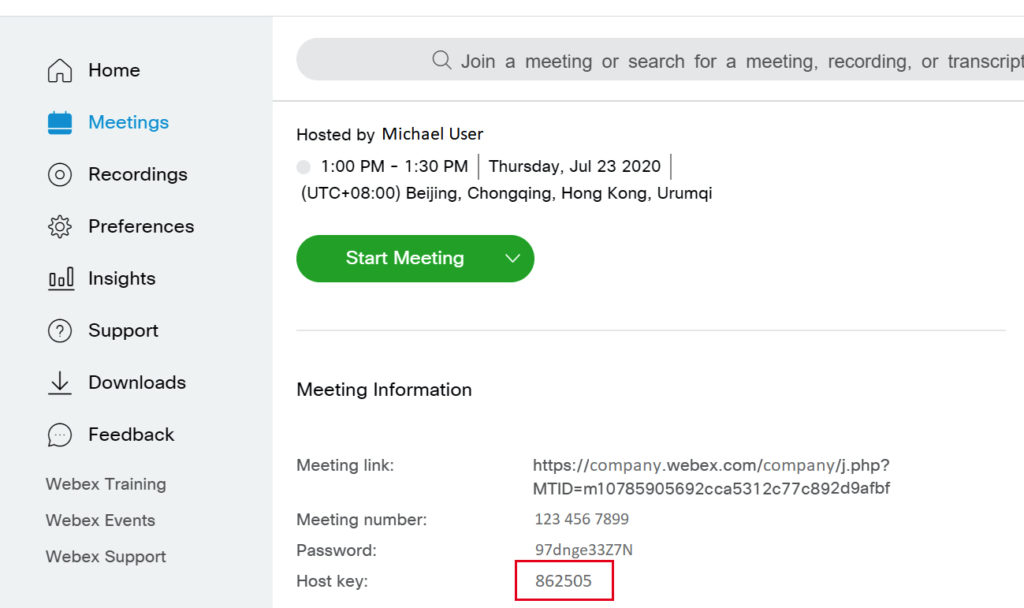 How to Find Host Key in WebEx Meeting (simple and easy way