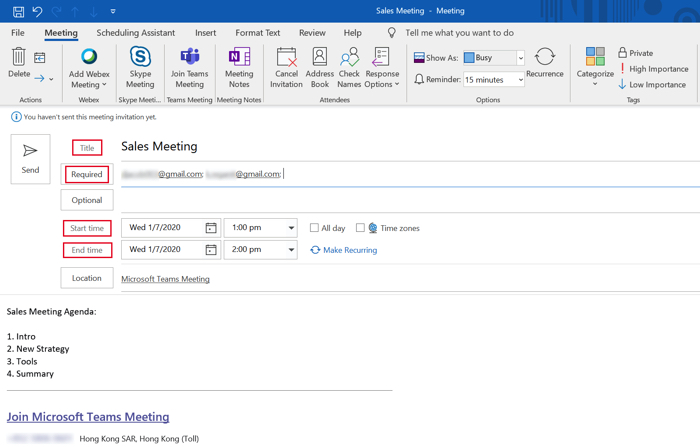 How to create MS Teams Meeting Invite, Run, and Join in (from Host and ...