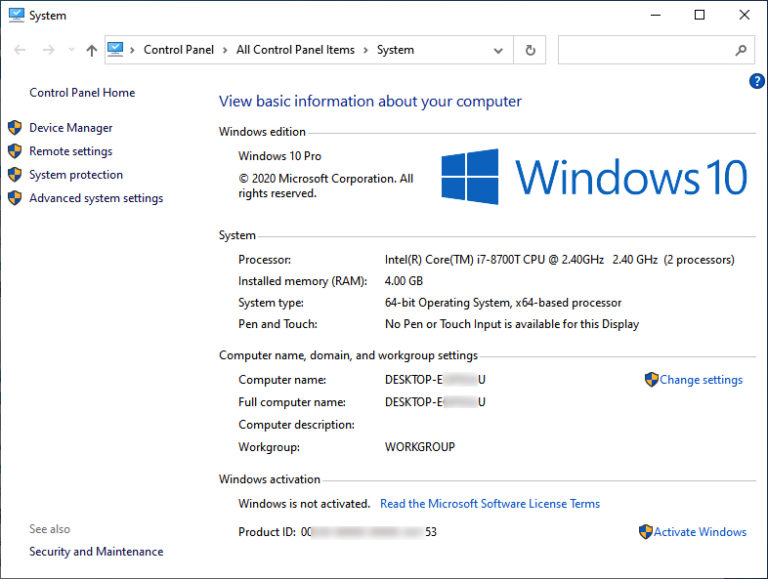 How to Find System Information/System Properties of Windows PC ...