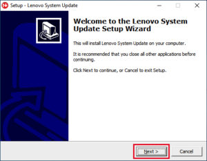 install lenovo system update
