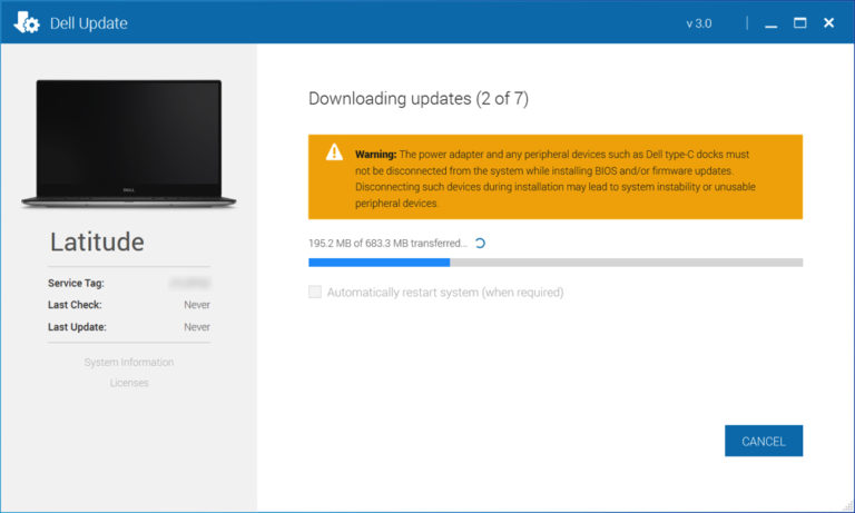 Dell update что это