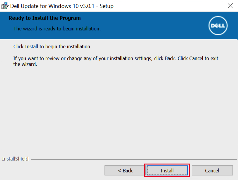 uninstall installshield wizard on dell g7