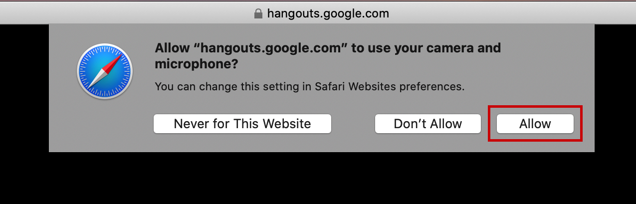 google hangouts screen sharing