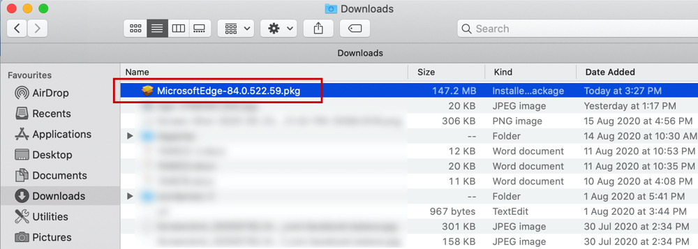 download edge on mac