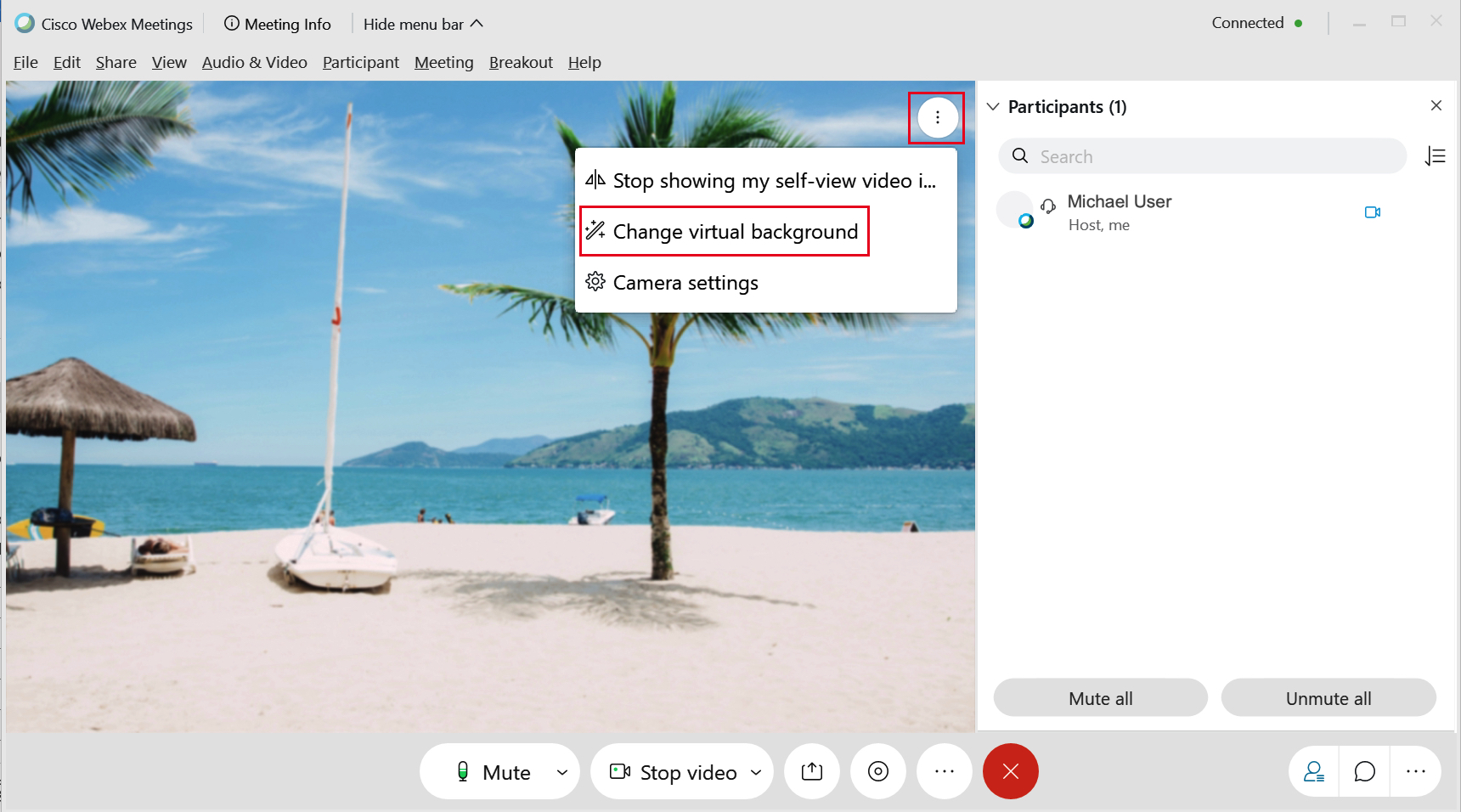 How to Change Background on WebEx Meeting - WhatisMyLocalIP