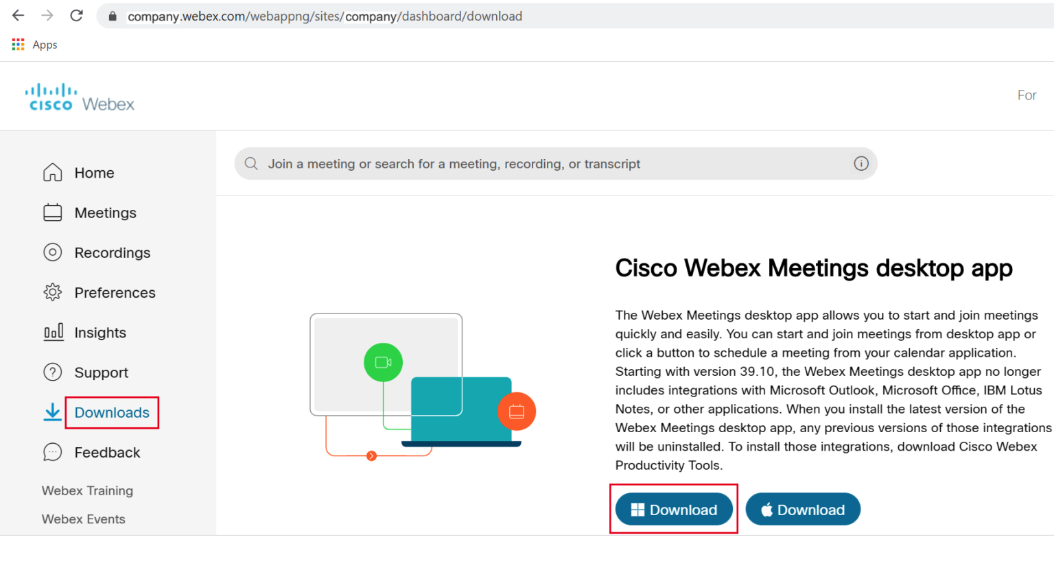 cisco webex for mac 10.10.5