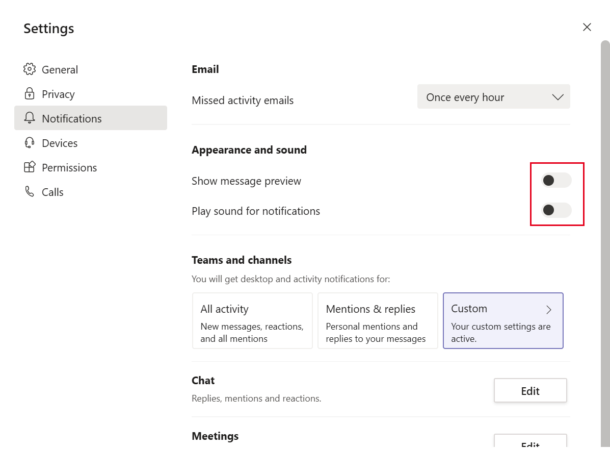 how-to-turn-off-ms-teams-notification-during-the-live-meeting