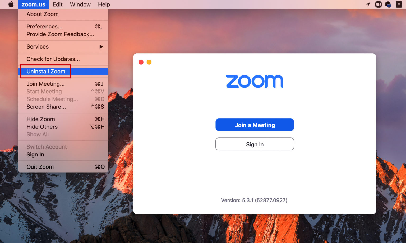 zoom for mac book