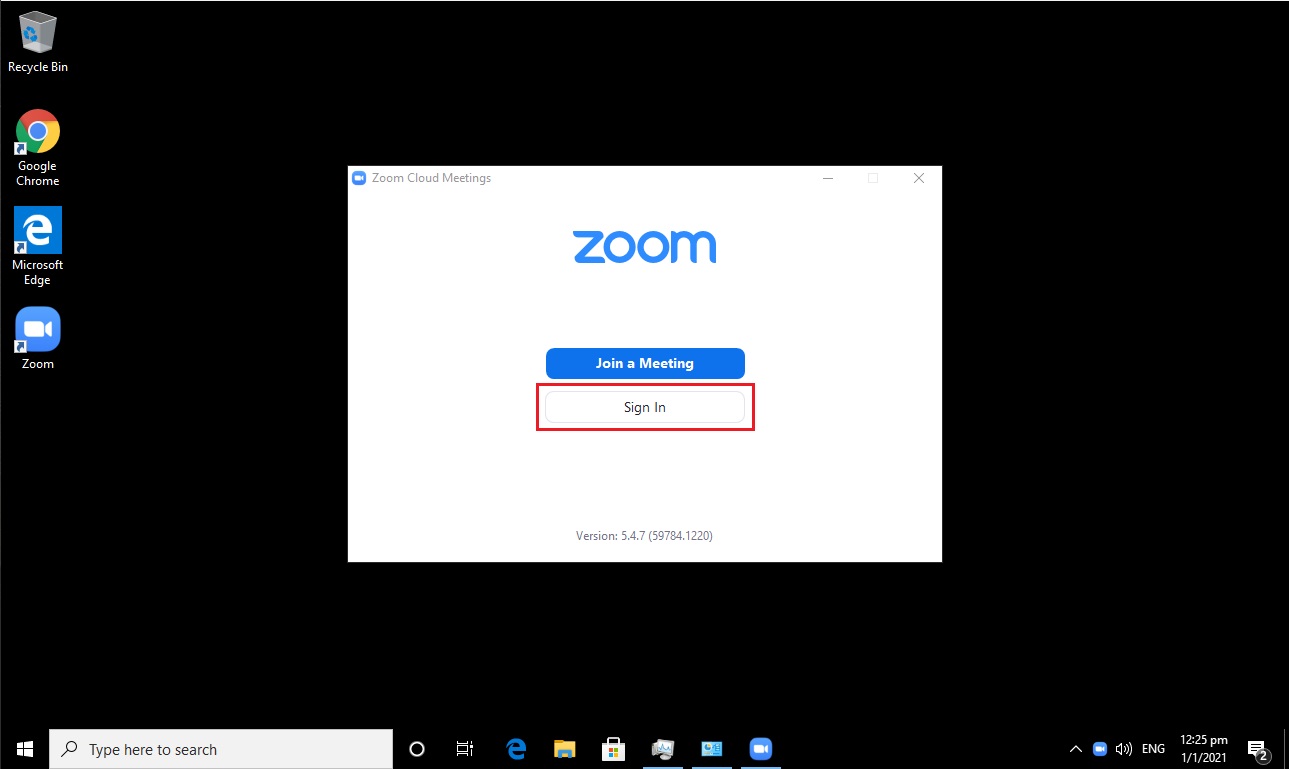 how to set up a zoom meeting account