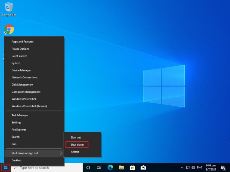 HOW TO SHUT DOWN WINDOWS PC PROPERLY visual data 6